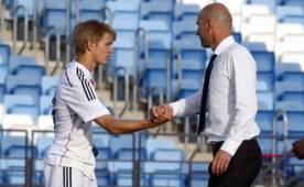 Odegaard ya fue dirigido por Zidane en el Real Madrid Castilla.